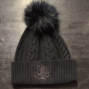 Ralph Lauren Black Knit Hat